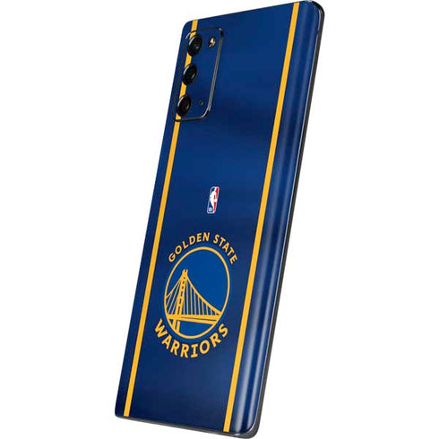 NBA Golden State Warriors Jersey Galaxy Note20 5G Skin