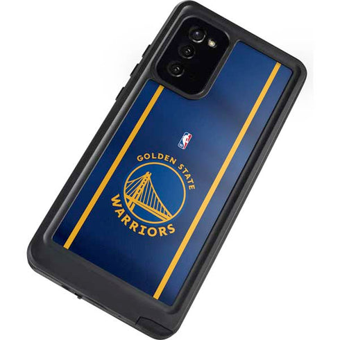 NBA Golden State Warriors Jersey Galaxy Note20 5G Waterproof Case