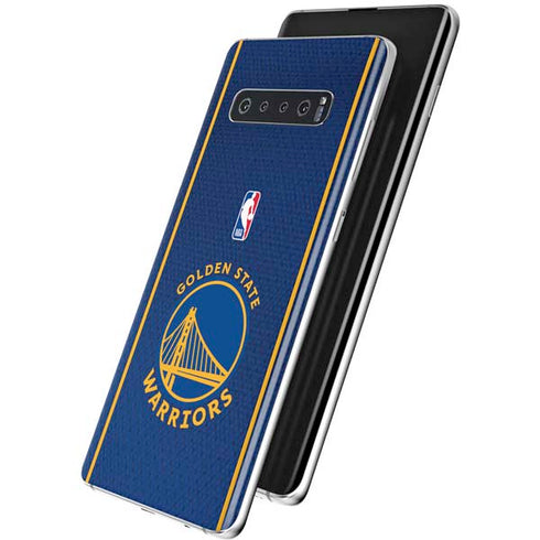 NBA Golden State Warriors Jersey Galaxy S10 Plus Skin