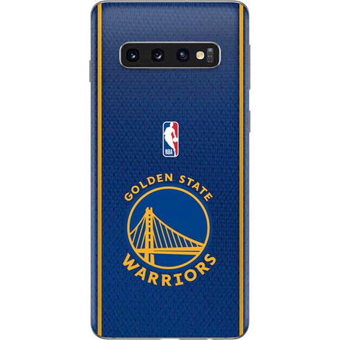 NBA Golden State Warriors Jersey Galaxy S10 Skin