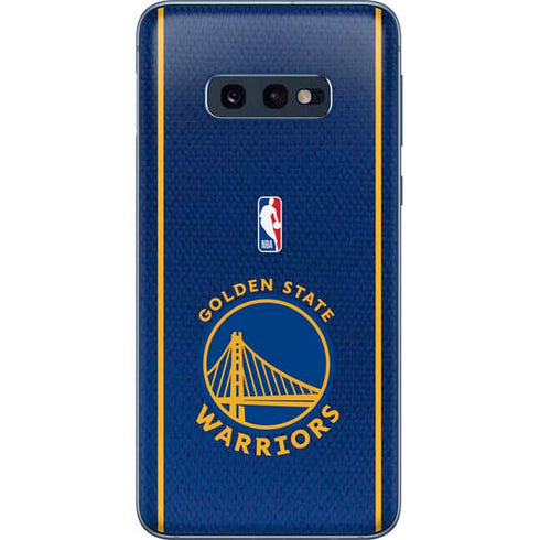 NBA Golden State Warriors Jersey Galaxy S10e Skin
