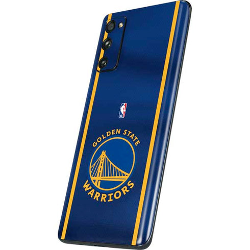 NBA Golden State Warriors Jersey Galaxy S20 Fan Edition Skin