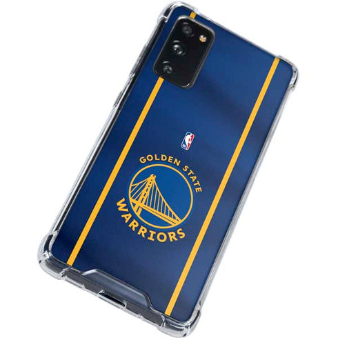 NBA Golden State Warriors Jersey Galaxy S20 FE Clear Case