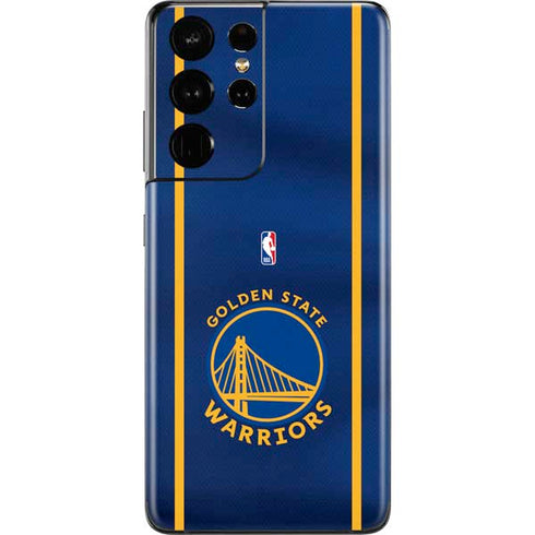 NBA Golden State Warriors Jersey Galaxy S21 Ultra 5G Skin