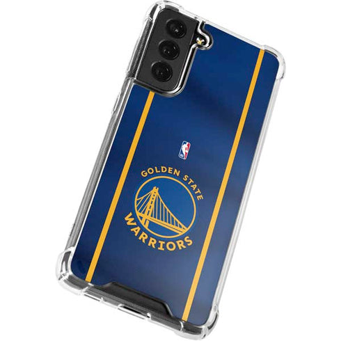 NBA Golden State Warriors Jersey Galaxy S22 Plus Clear Case