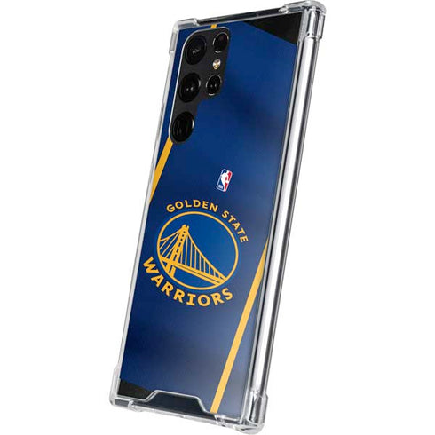 NBA Golden State Warriors Jersey Galaxy S22 Ultra Clear Case