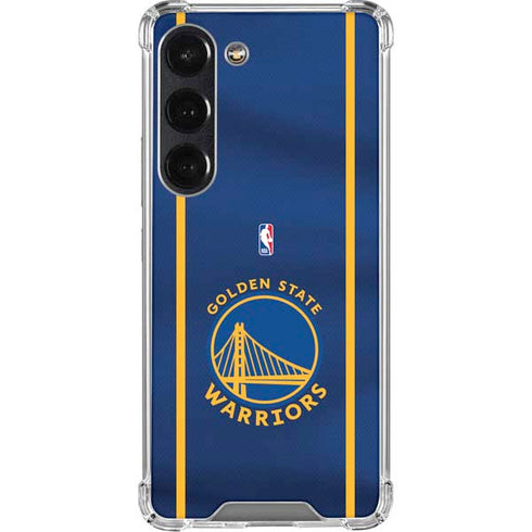 NBA Golden State Warriors Jersey Galaxy S23 Clear Case