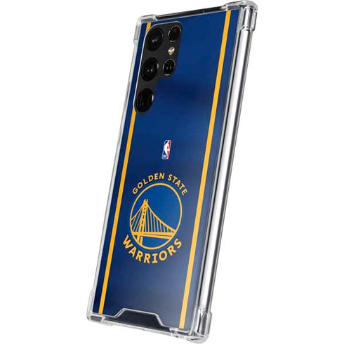 NBA Golden State Warriors Jersey Galaxy S23 Ultra Clear Case