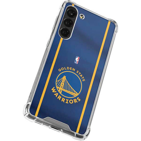 NBA Golden State Warriors Jersey Galaxy S24 FE Clear Case
