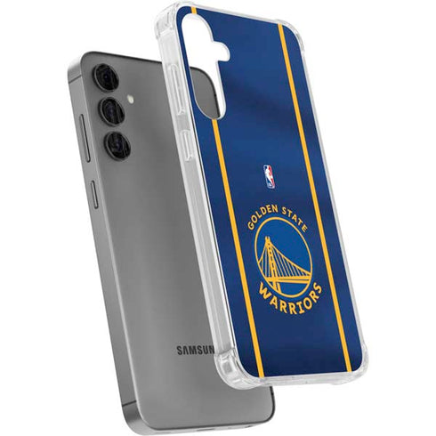 NBA Golden State Warriors Jersey Galaxy S24 Plus Clear Case