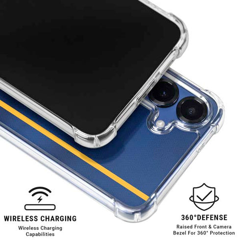 NBA Golden State Warriors Jersey Galaxy S25 Clear Case