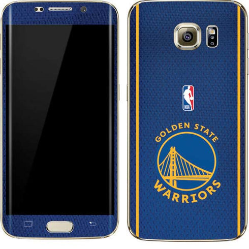 NBA Golden State Warriors Jersey Galaxy S7 Edge Skin
