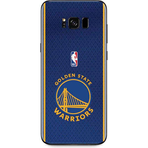 NBA Golden State Warriors Jersey Galaxy S8 Skin