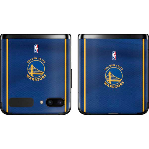 NBA Golden State Warriors Jersey Galaxy Z Flip Skin