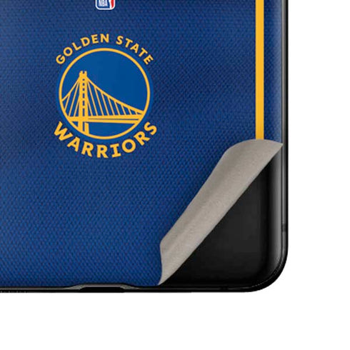 NBA Golden State Warriors Jersey Galaxy Z Flip Skin