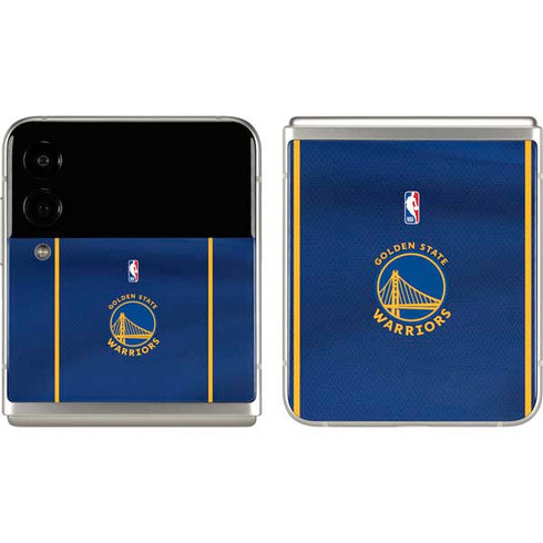 NBA Golden State Warriors Jersey Galaxy Z Flip3 5G Skin