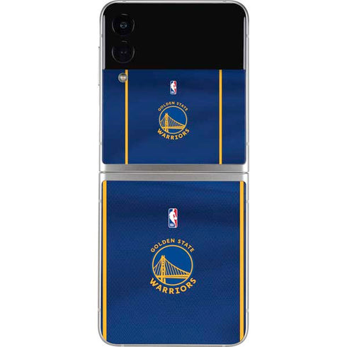 NBA Golden State Warriors Jersey Galaxy Z Flip3 5G Skin