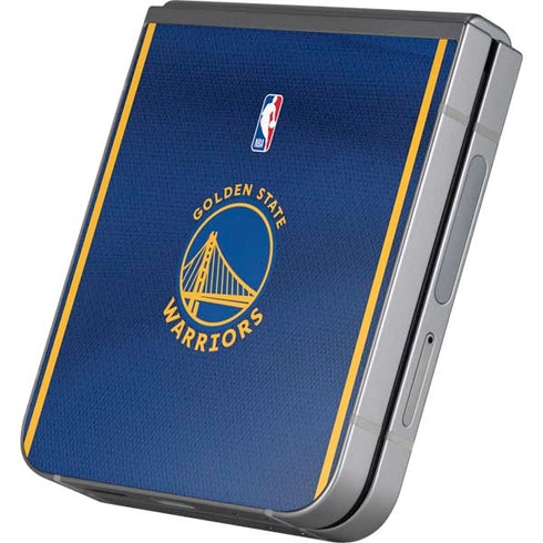 NBA Golden State Warriors Jersey Galaxy Z Flip6 Skin