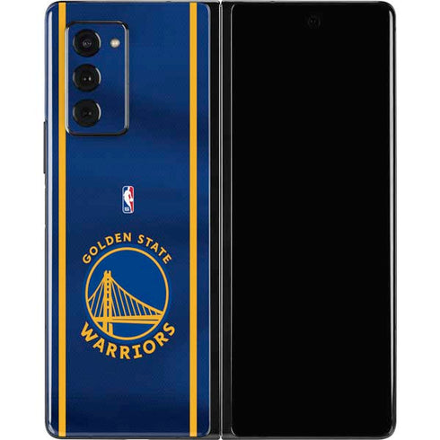 NBA Golden State Warriors Jersey Galaxy Z Fold2 5G Skin