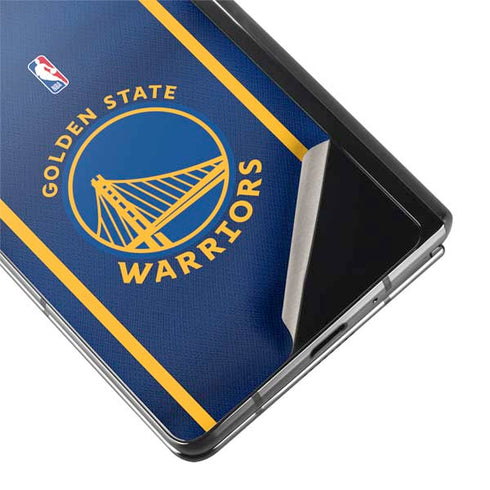 NBA Golden State Warriors Jersey Galaxy Z Fold2 5G Skin