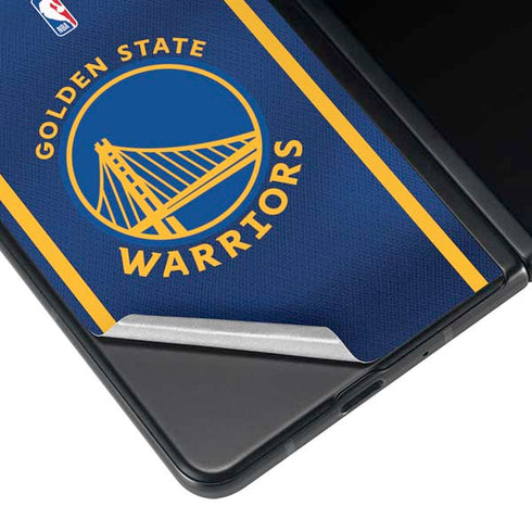 NBA Golden State Warriors Jersey Galaxy Z Fold3 5G Skin