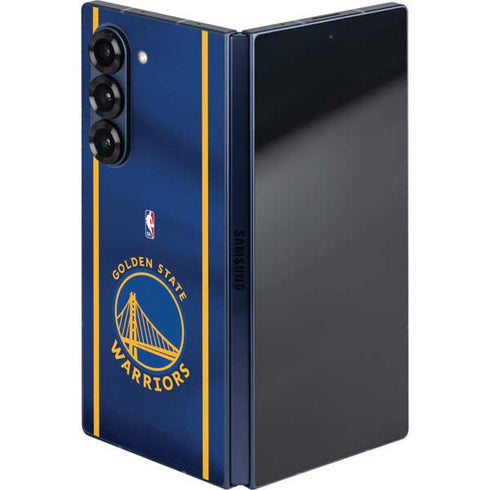 NBA Golden State Warriors Jersey Galaxy Z Fold6 Skin