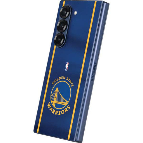 NBA Golden State Warriors Jersey Galaxy Z Fold6 Skin