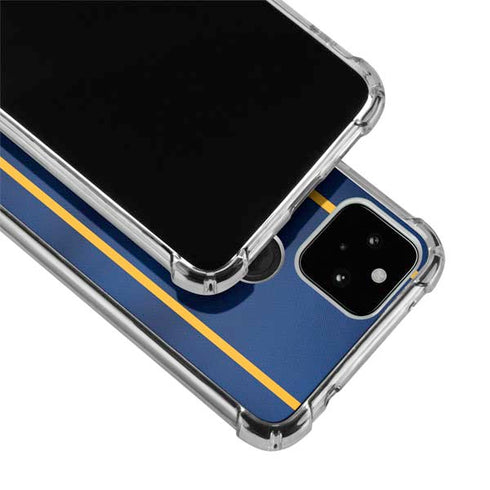 NBA Golden State Warriors Jersey Google Pixel 5a 5G Clear Case