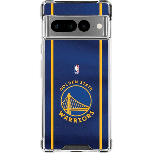 NBA Golden State Warriors Jersey Google Pixel 7 Pro Clear Case