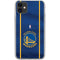 NBA Golden State Warriors Jersey iPhone 11 Clear Case