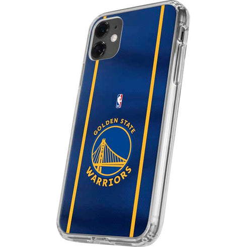 NBA Golden State Warriors Jersey iPhone 11 Clear Case