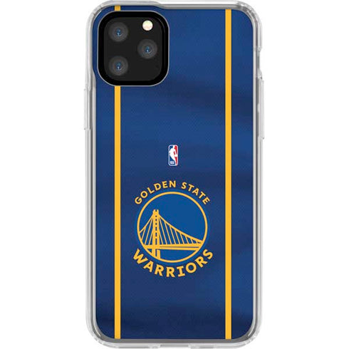 NBA Golden State Warriors Jersey iPhone 11 Pro Clear Case