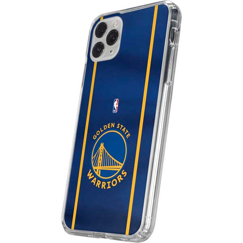 NBA Golden State Warriors Jersey iPhone 11 Pro Clear Case