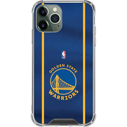 NBA Golden State Warriors Jersey iPhone 11 Pro Max Clear Case