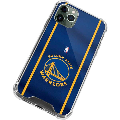 NBA Golden State Warriors Jersey iPhone 11 Pro Max Clear Case