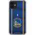 NBA Golden State Warriors Jersey iPhone 12 Clear Case