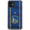 NBA Golden State Warriors Jersey iPhone 12 Mini Clear Case