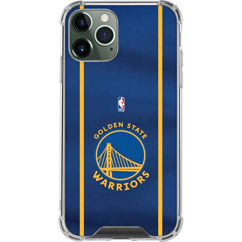 NBA Golden State Warriors Jersey iPhone 12 Pro Clear Case