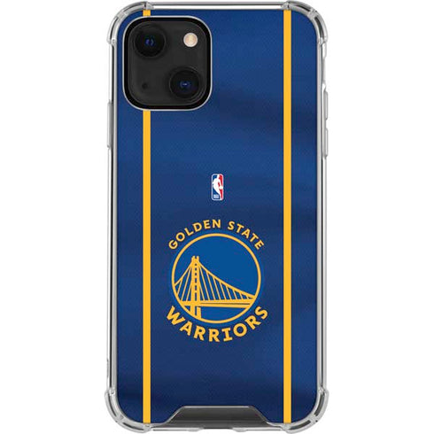 NBA Golden State Warriors Jersey iPhone 13 Clear Case