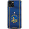 NBA Golden State Warriors Jersey iPhone 13 Mini Clear Case