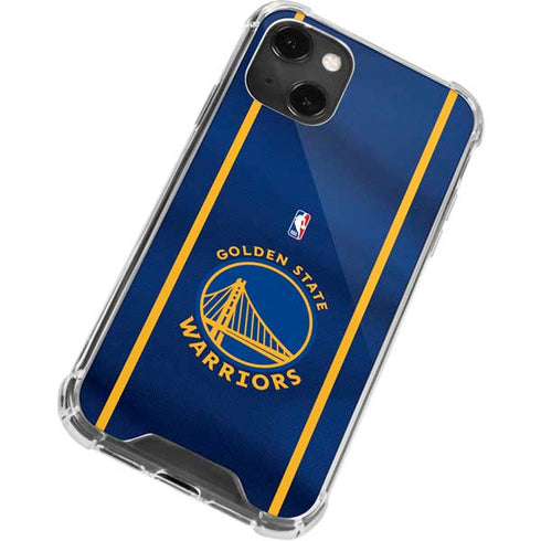 NBA Golden State Warriors Jersey iPhone 13 Mini Clear Case
