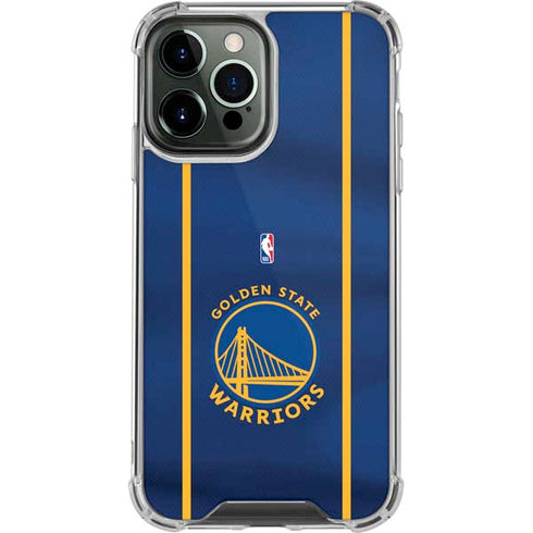 NBA Golden State Warriors Jersey iPhone 13 Pro Max Clear Case