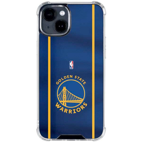 NBA Golden State Warriors Jersey iPhone 14 Plus Clear Case