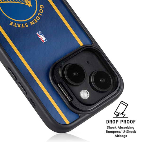 NBA Golden State Warriors Jersey iPhone 15 Kickstand Case