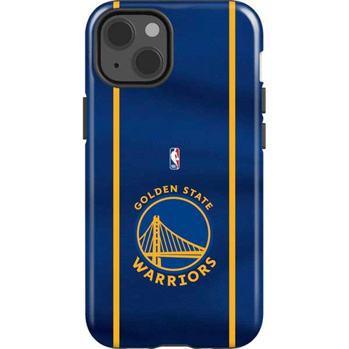 NBA Golden State Warriors Jersey iPhone 15 Plus Impact Case