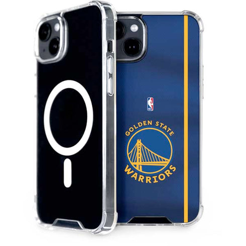 NBA Golden State Warriors Jersey iPhone 15 Plus MagSafe Case