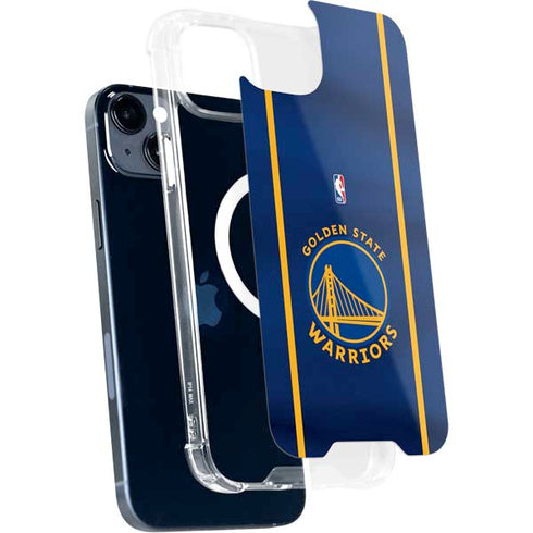 NBA Golden State Warriors Jersey iPhone 15 Plus MagSafe Case