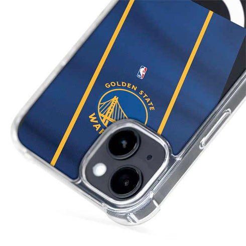 NBA Golden State Warriors Jersey iPhone 15 Plus MagSafe Case