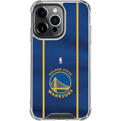 NBA Golden State Warriors Jersey iPhone 15 Pro Clear Case