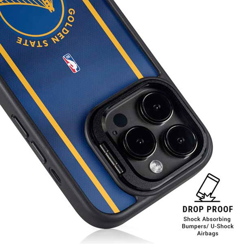 NBA Golden State Warriors Jersey iPhone 15 Pro Kickstand Case